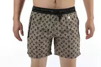 louis vuitton pantalon de plage 2013 populaire shorts hommes lv france black abricot